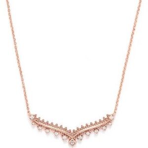 Kendra Scott Rose Gold Vern Necklace